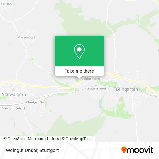 Карта Weingut Unser