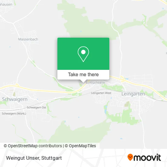 Карта Weingut Unser