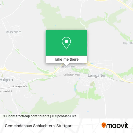 Карта Gemeindehaus Schluchtern