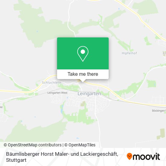 Bäumlisberger Horst Maler- und Lackiergeschäft map