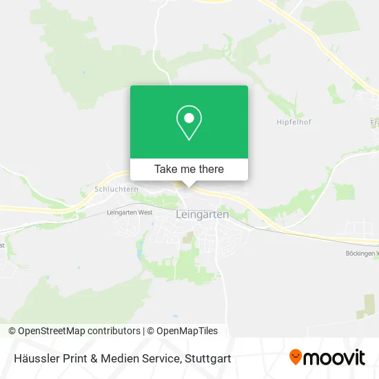 Карта Häussler Print & Medien Service
