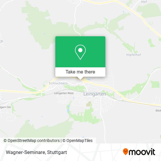 Wagner-Seminare map