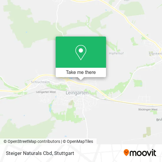 Карта Steiger Naturals Cbd