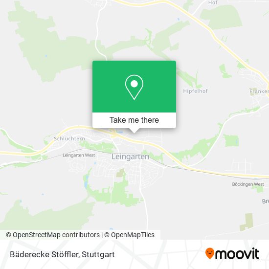 Карта Bäderecke Stöffler