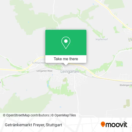 Карта Getränkemarkt Freyer