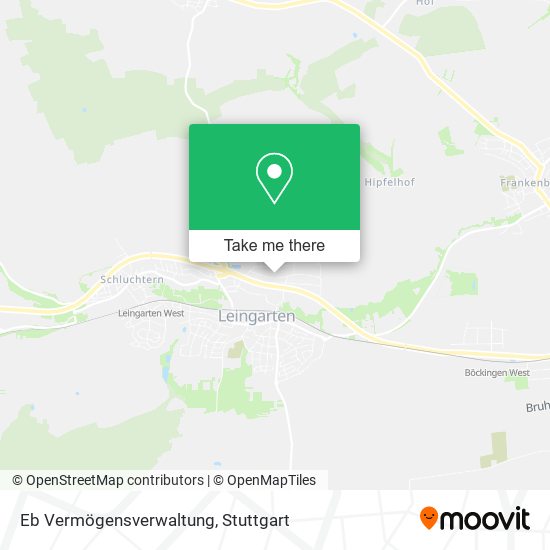 Eb Vermögensverwaltung map