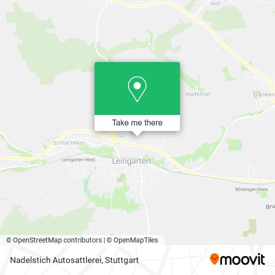 Карта Nadelstich Autosattlerei