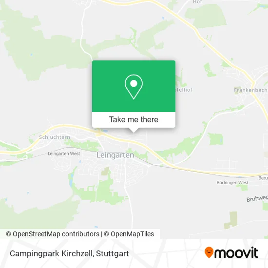 Карта Campingpark Kirchzell