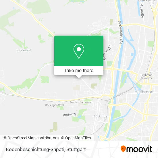 Карта Bodenbeschichtung-Shpati