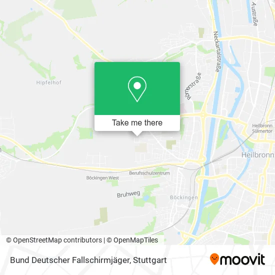 Карта Bund Deutscher Fallschirmjäger