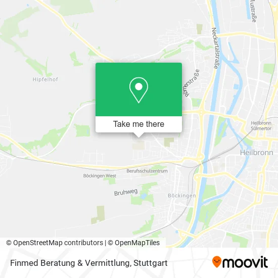 Карта Finmed Beratung & Vermittlung