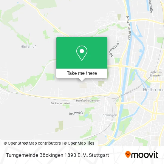 Карта Turngemeinde Böckingen 1890 E. V.