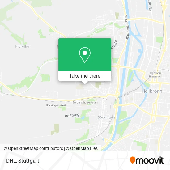Карта DHL