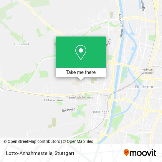 Lotto-Annahmestelle map