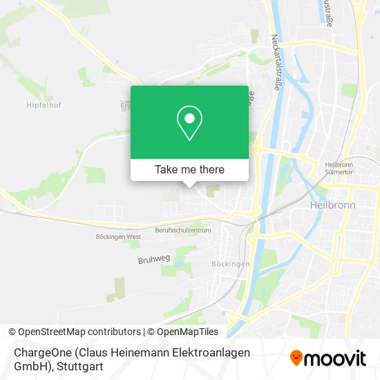 Карта ChargeOne (Claus Heinemann Elektroanlagen GmbH)