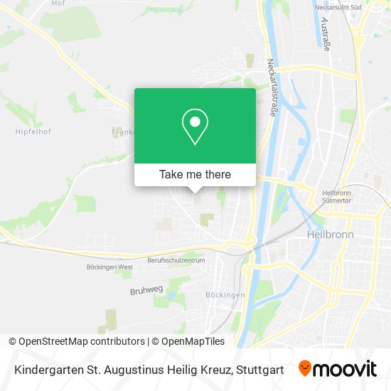 Карта Kindergarten St. Augustinus Heilig Kreuz