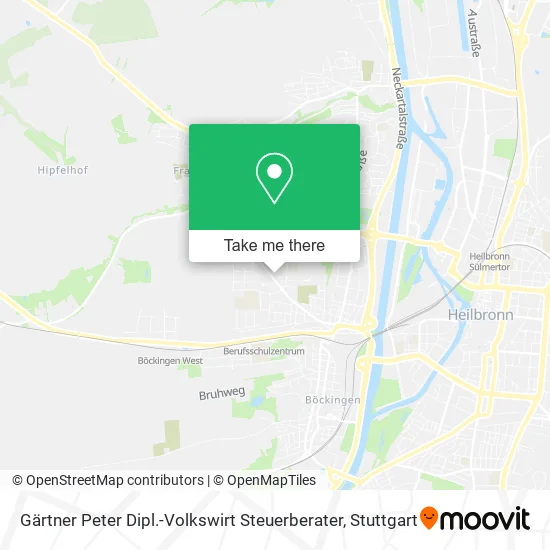 Карта Gärtner Peter Dipl.-Volkswirt Steuerberater