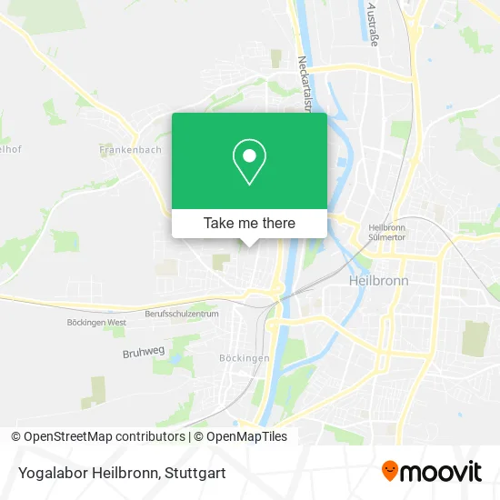 Карта Yogalabor Heilbronn