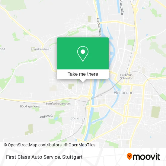 Карта First Class Auto Service