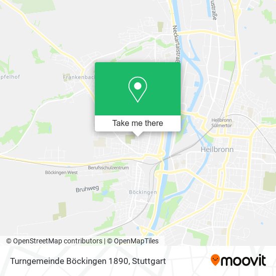 Turngemeinde Böckingen 1890 map