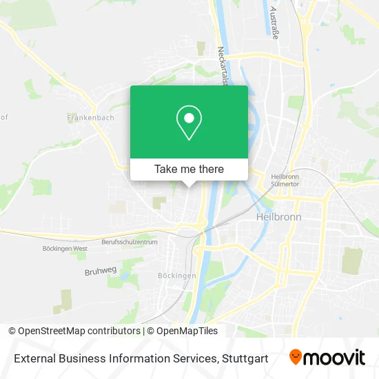 Карта External Business Information Services
