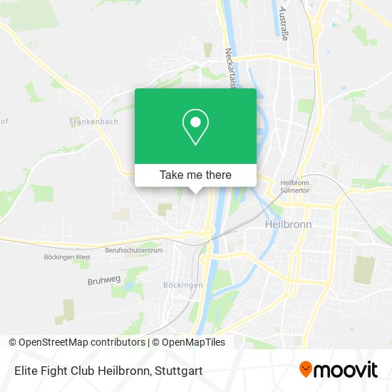 Elite Fight Club Heilbronn map