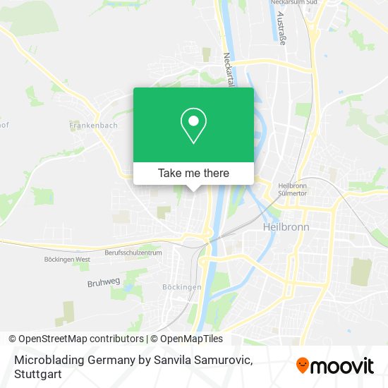 Microblading Germany by Sanvila Samurovic map