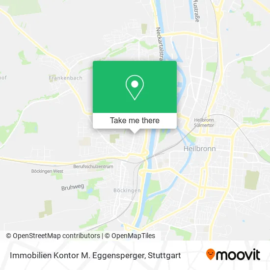 Immobilien Kontor M. Eggensperger map