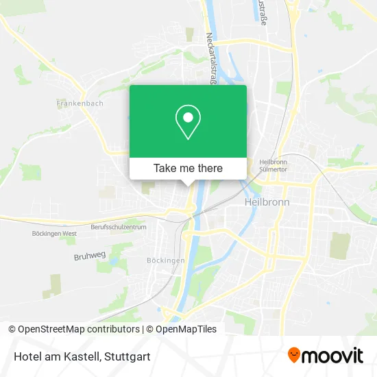 Карта Hotel am Kastell