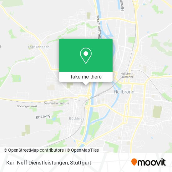 Karl Neff Dienstleistungen map