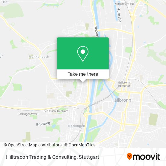 Hilltracon Trading & Consulting map