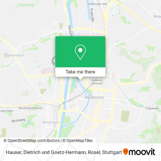 Hauser, Dietrich und Goetz-Hermann, Rosel map