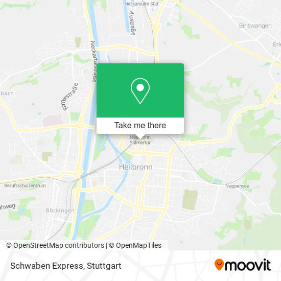 Карта Schwaben Express