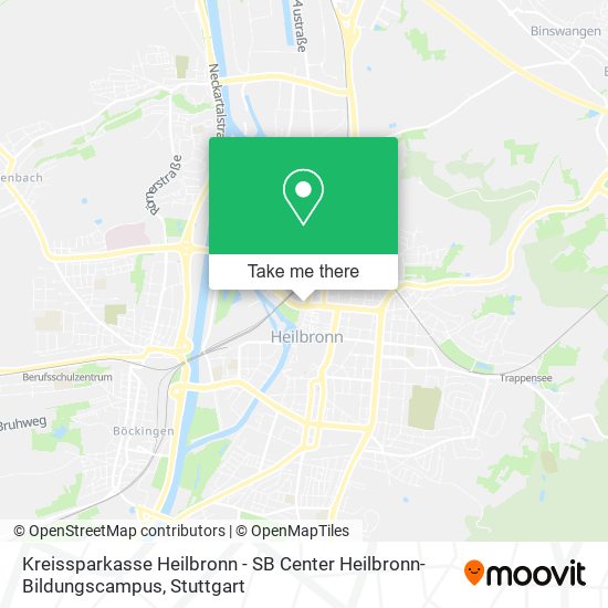 Kreissparkasse Heilbronn - SB Center Heilbronn-Bildungscampus map