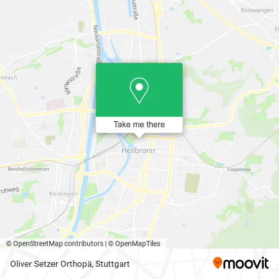 Карта Oliver Setzer Orthopä