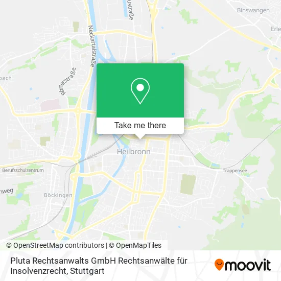 Карта Pluta Rechtsanwalts GmbH Rechtsanwälte für Insolvenzrecht