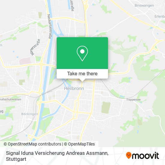 Signal Iduna Versicherung Andreas Assmann map