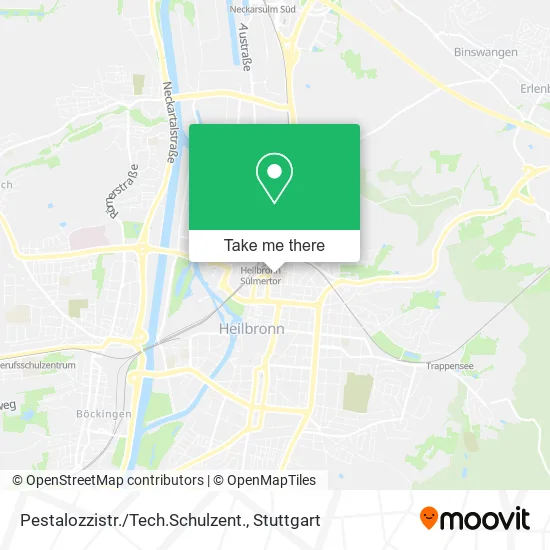 Карта Pestalozzistr./Tech.Schulzent.
