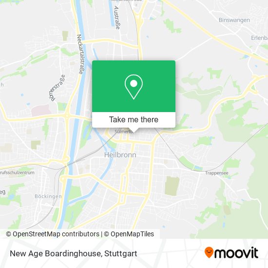 New Age Boardinghouse map