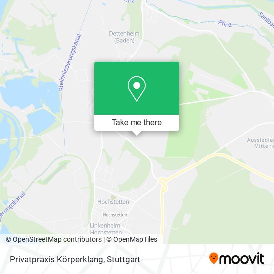 Privatpraxis Körperklang map