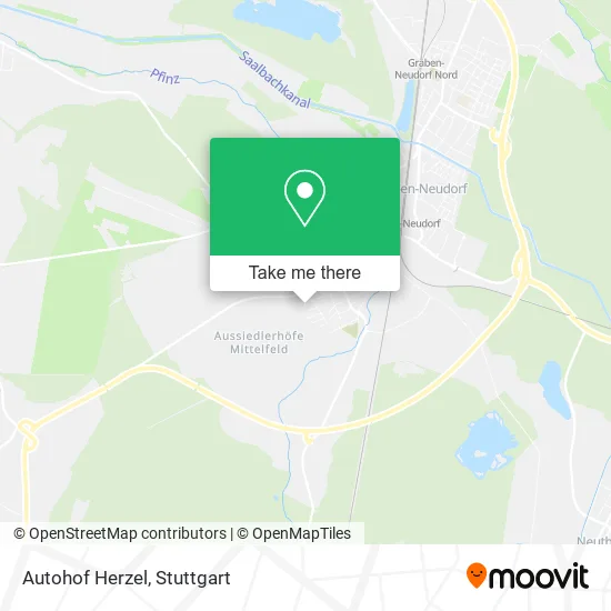 Карта Autohof Herzel