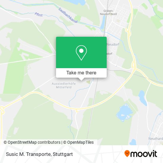 Карта Susic M. Transporte