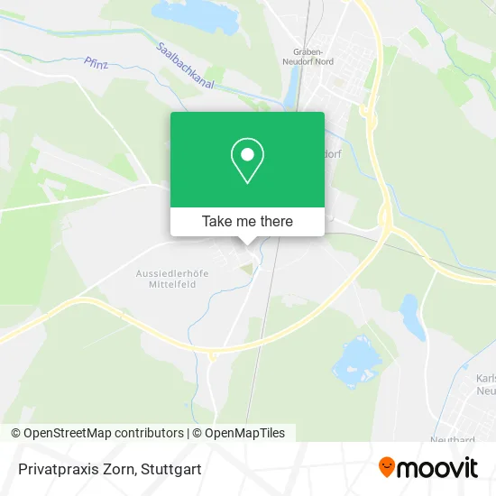 Карта Privatpraxis Zorn
