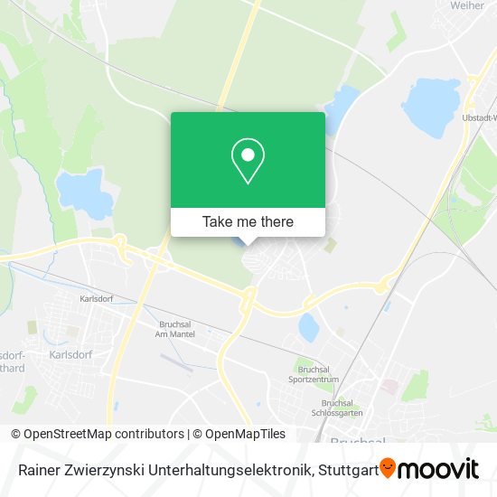 Карта Rainer Zwierzynski Unterhaltungselektronik