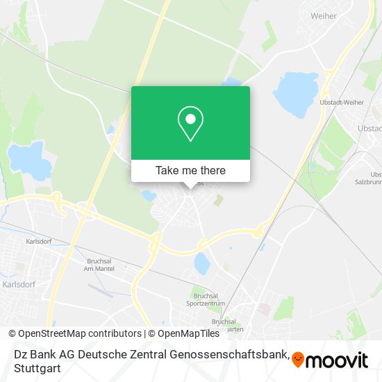 Dz Bank AG Deutsche Zentral Genossenschaftsbank map