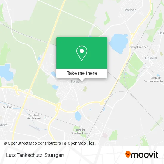 Карта Lutz Tankschutz