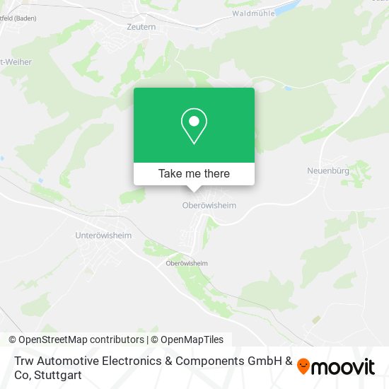 Trw Automotive Electronics & Components GmbH & Co map