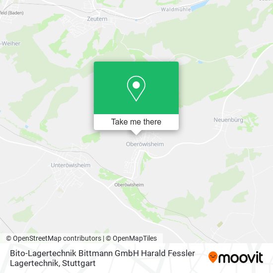 Bito-Lagertechnik Bittmann GmbH Harald Fessler Lagertechnik map