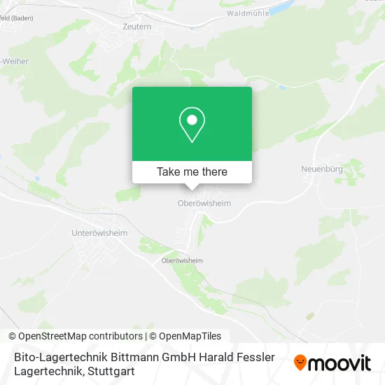 Карта Bito-Lagertechnik Bittmann GmbH Harald Fessler Lagertechnik