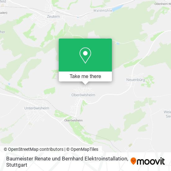 Baumeister Renate und Bernhard Elektroinstallation map